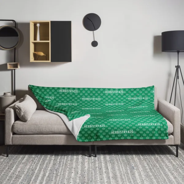 H420 Leaves – Throw Blanket