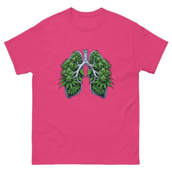 Weed Lungs – Unisex classic tee - Image 9