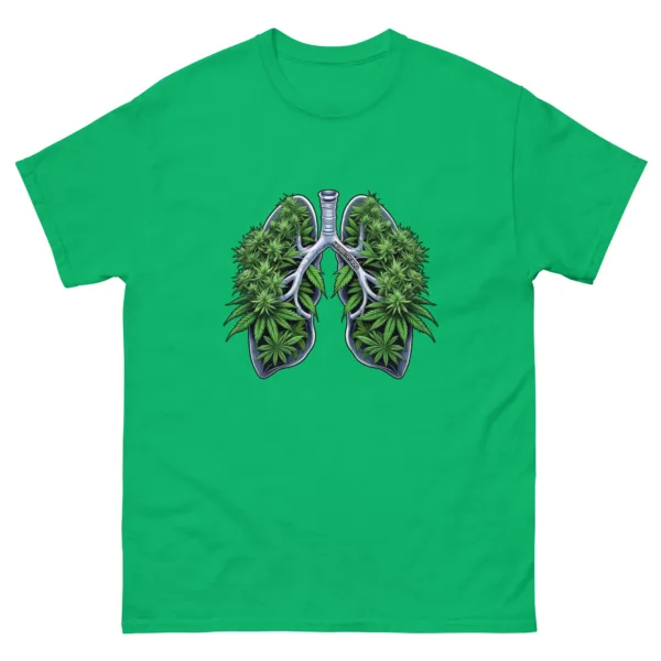 Weed Lungs – Unisex classic tee - Image 14