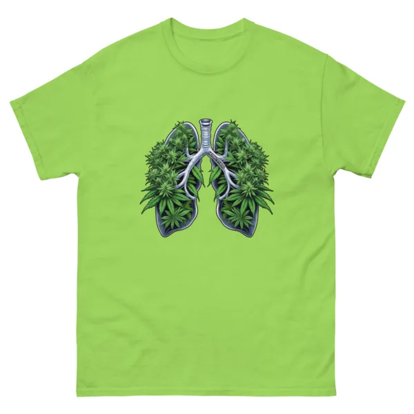 Weed Lungs – Unisex classic tee - Image 16