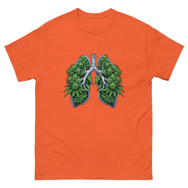 Weed Lungs – Unisex classic tee - Image 11
