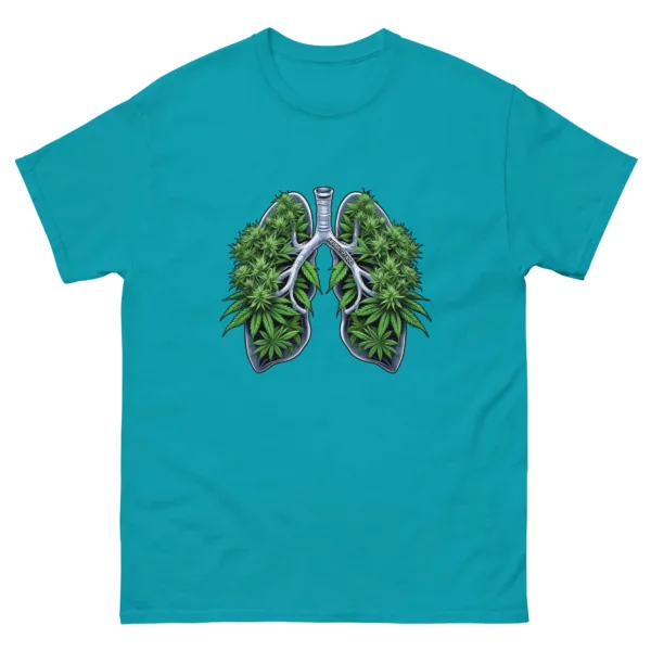 Weed Lungs – Unisex classic tee - Image 12