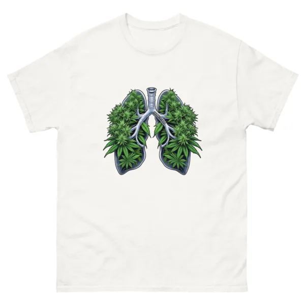 Weed Lungs – Unisex classic tee - Image 19