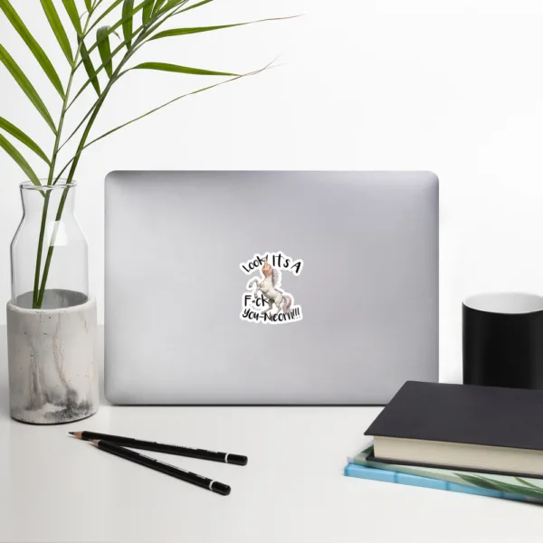 F•ck Unicorn – Bubble-free stickers - Image 2