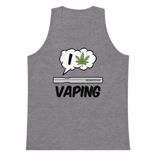 I Love Vaping – Men’s premium tank top - Image 5