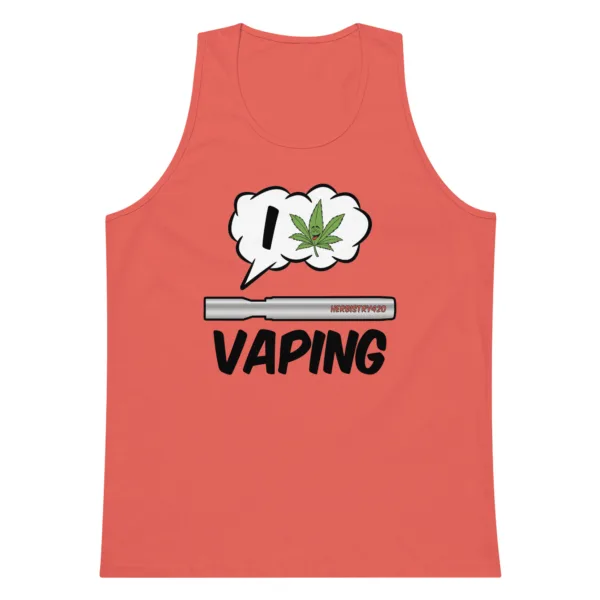 I Love Vaping – Men’s premium tank top - Image 4