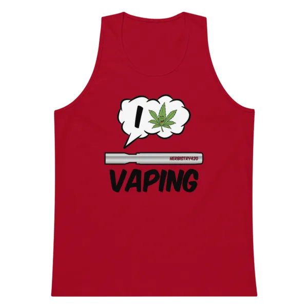 I Love Vaping – Men’s premium tank top - Image 2