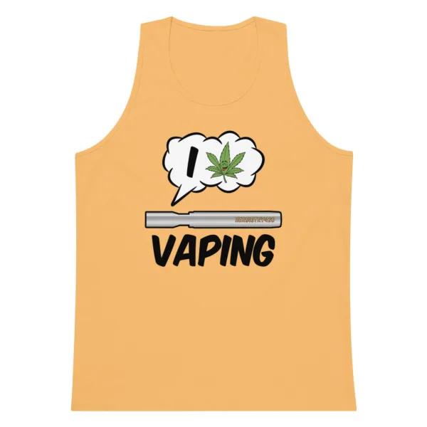 I Love Vaping – Men’s premium tank top - Image 6