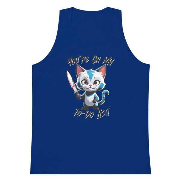 You're On My To-Do List – Men’s premium tank top - Image 2