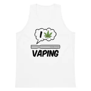 I Love Vaping – Men’s premium tank top