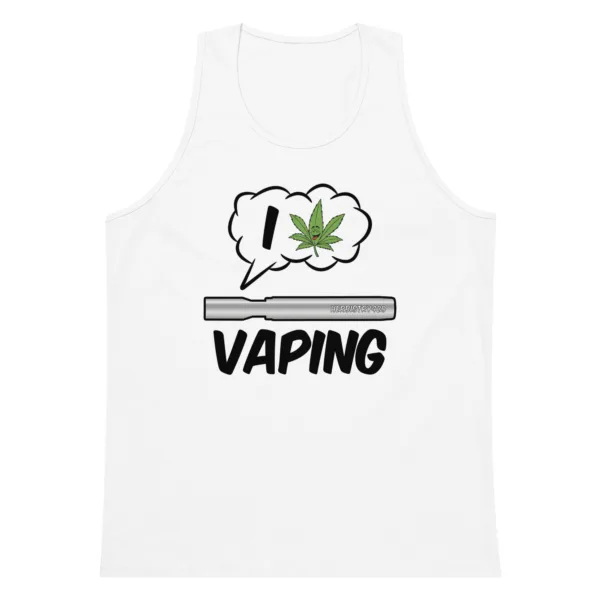 I Love Vaping – Men’s premium tank top