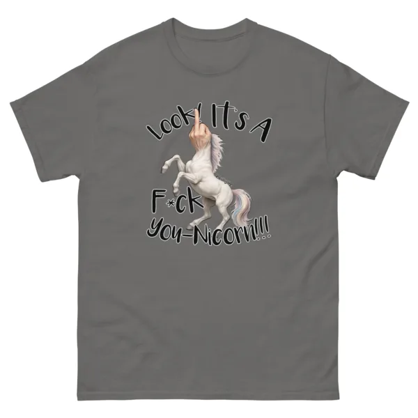 F•ck Unicorn – Unisex classic tee - Image 9