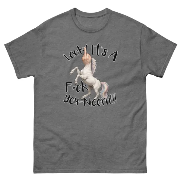 F•ck Unicorn – Unisex classic tee - Image 12
