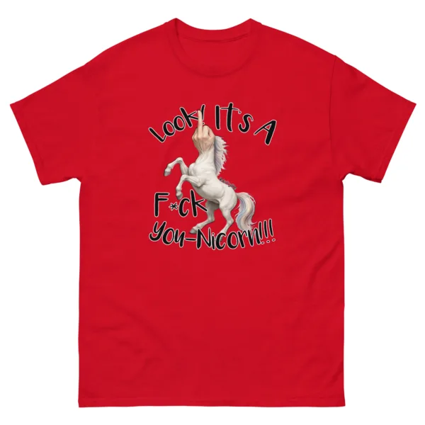 F•ck Unicorn – Unisex classic tee - Image 3