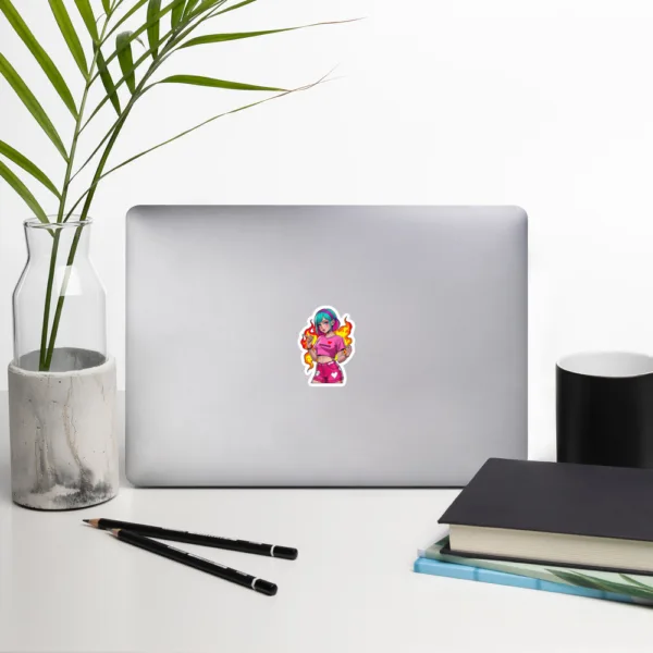 Anime Vape Girl – Bubble-free stickers - Image 3