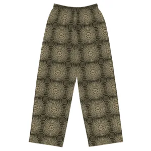 Sacred Herbistry – All-over print unisex wide-leg pants
