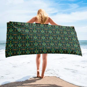 Canna Demon – Beach Towel