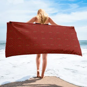 I Love Herbistry420 – Beach Towel