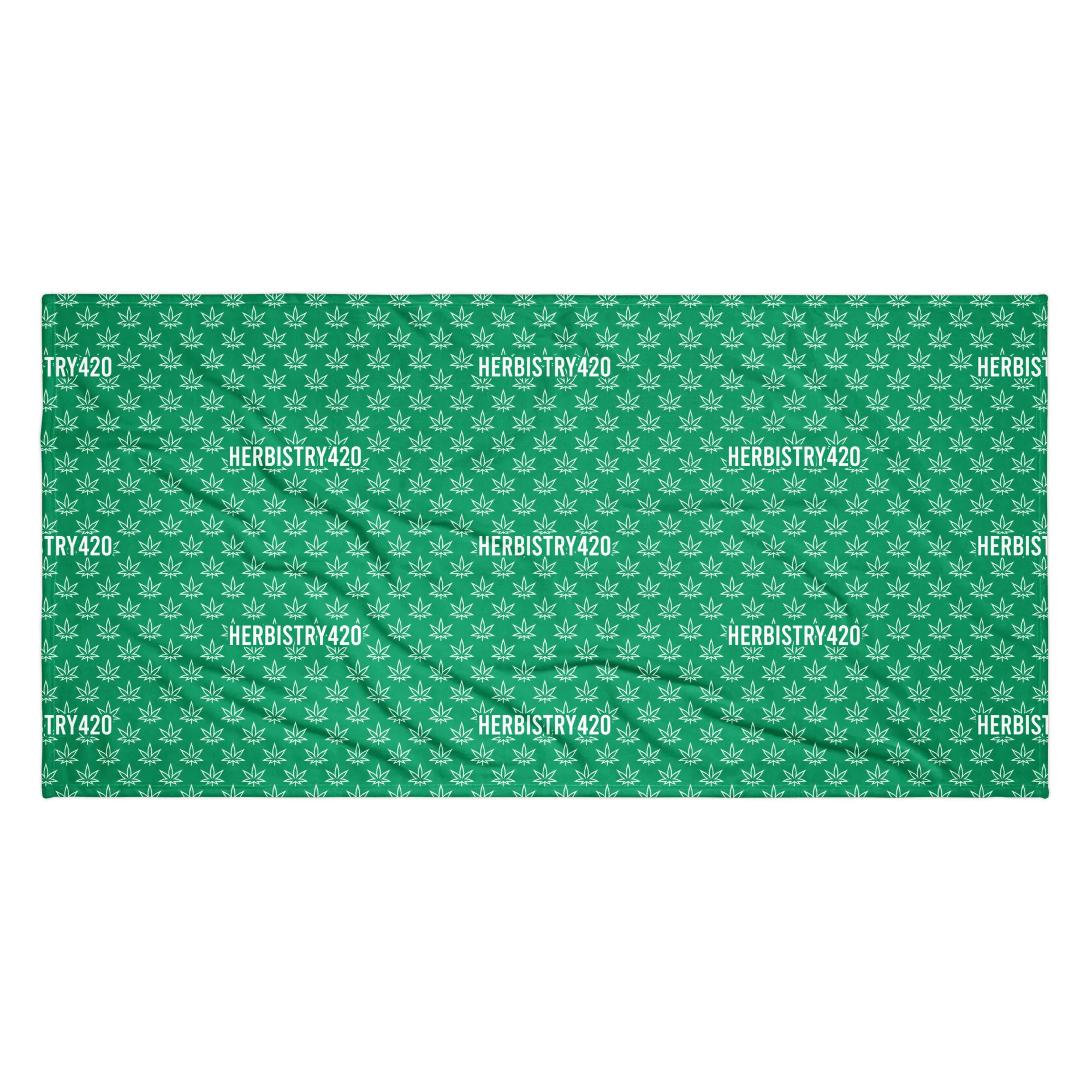 H420 Leaves – Beach Towel - Image 4