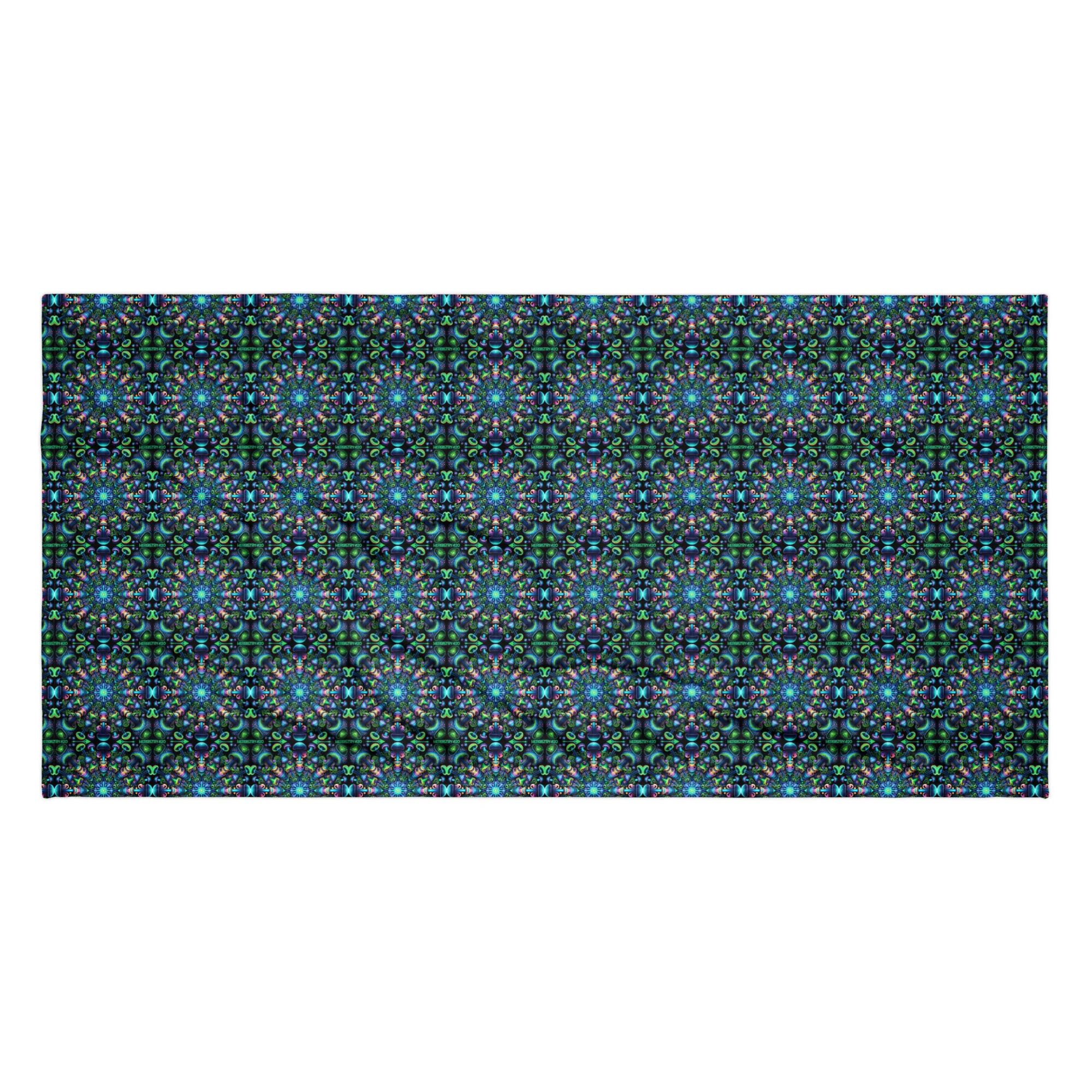 I Love Shrooms – Beach Towel - Image 4