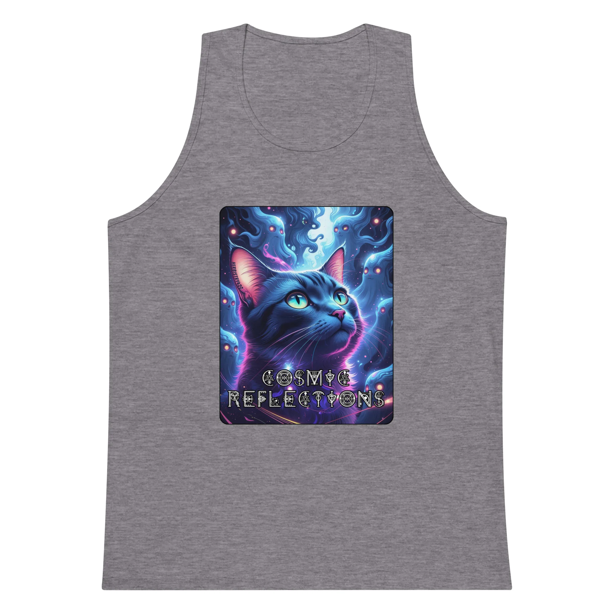 Cosmic Reflections – Men’s Premium Tank Top - Image 7
