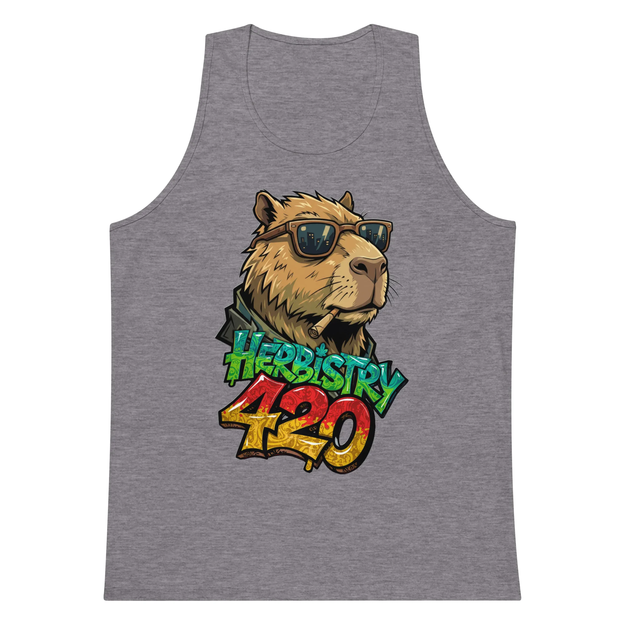 Cappy Life – Men’s premium tank top - Image 7