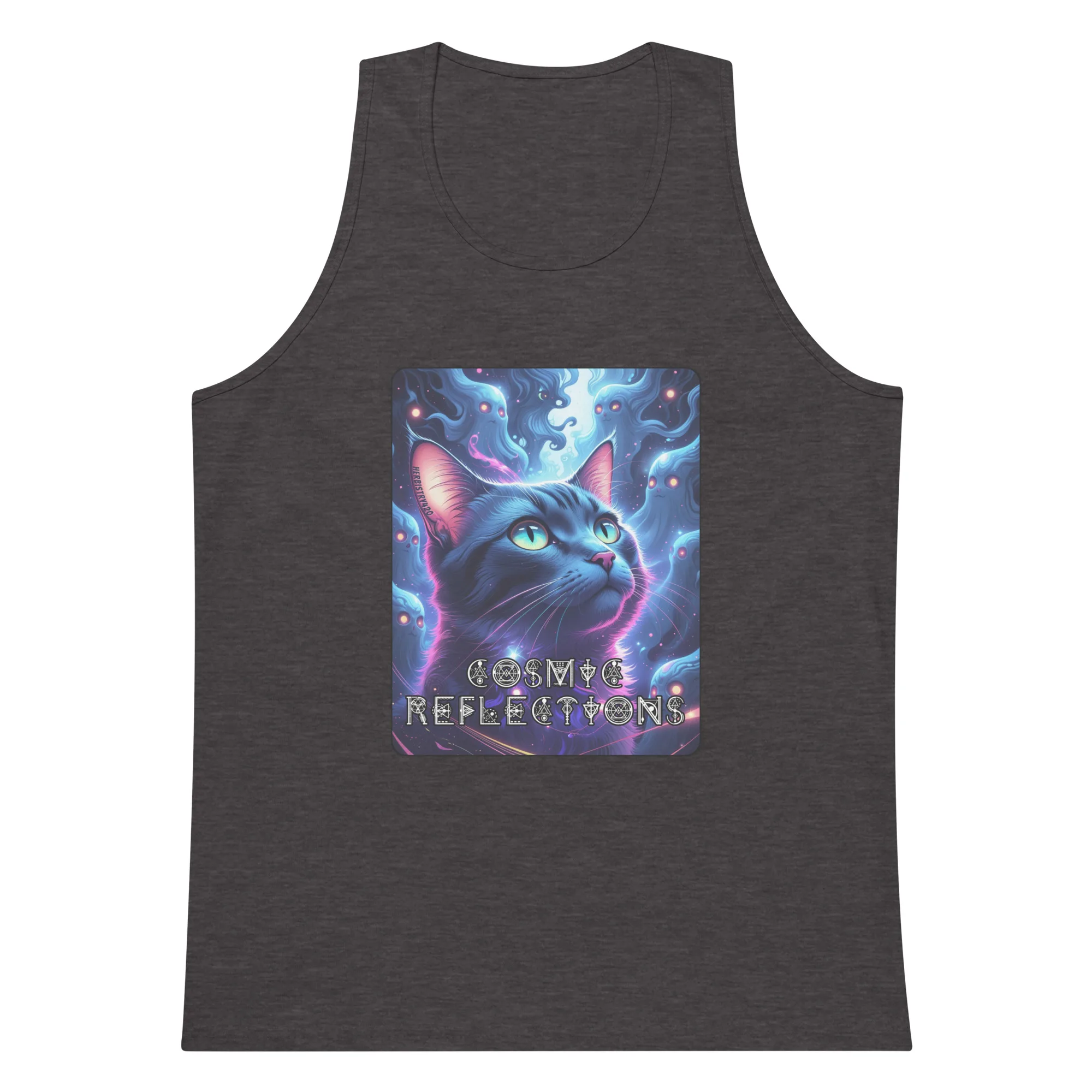 Cosmic Reflections – Men’s Premium Tank Top - Image 4
