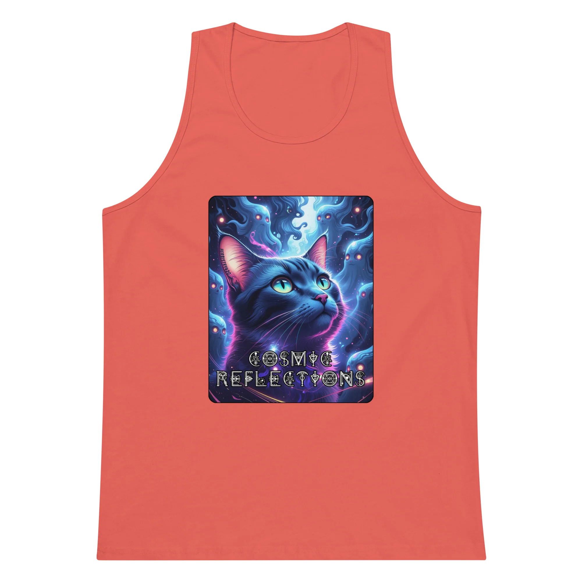 Cosmic Reflections – Men’s Premium Tank Top - Image 6