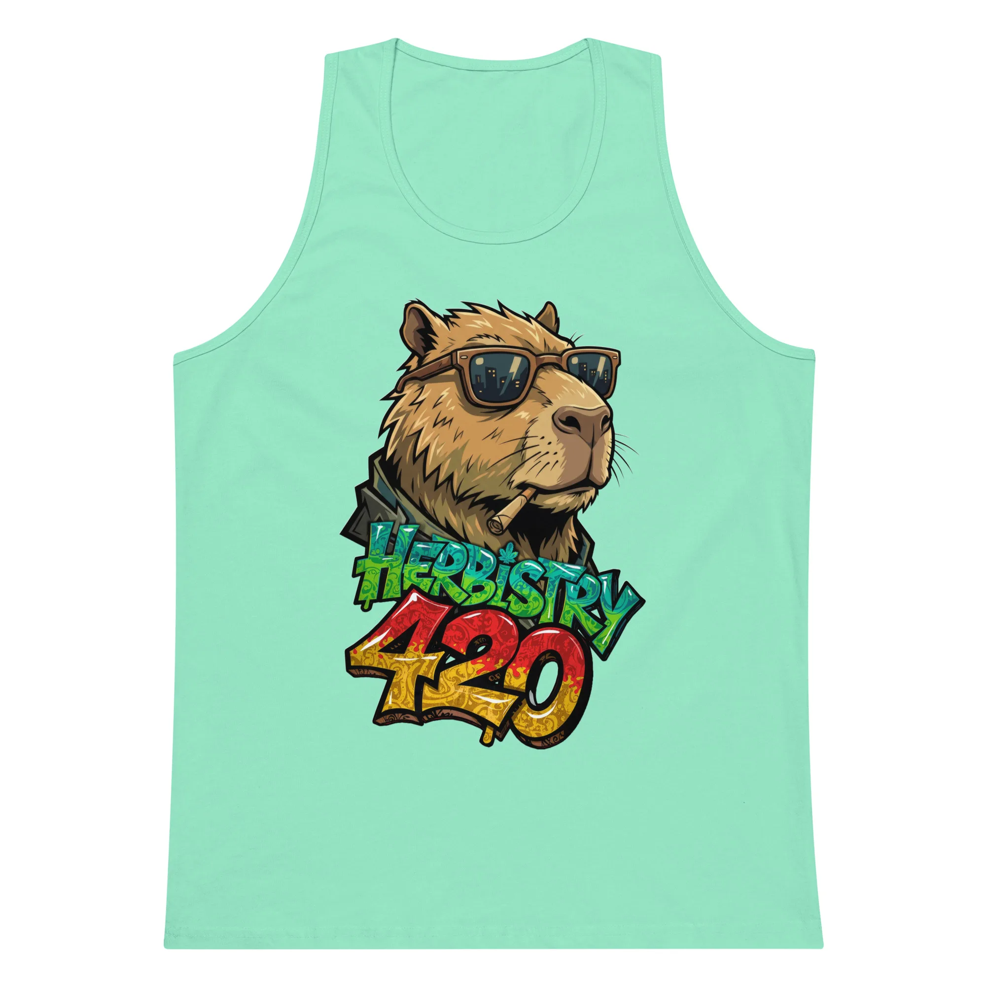 Cappy Life – Men’s premium tank top - Image 10