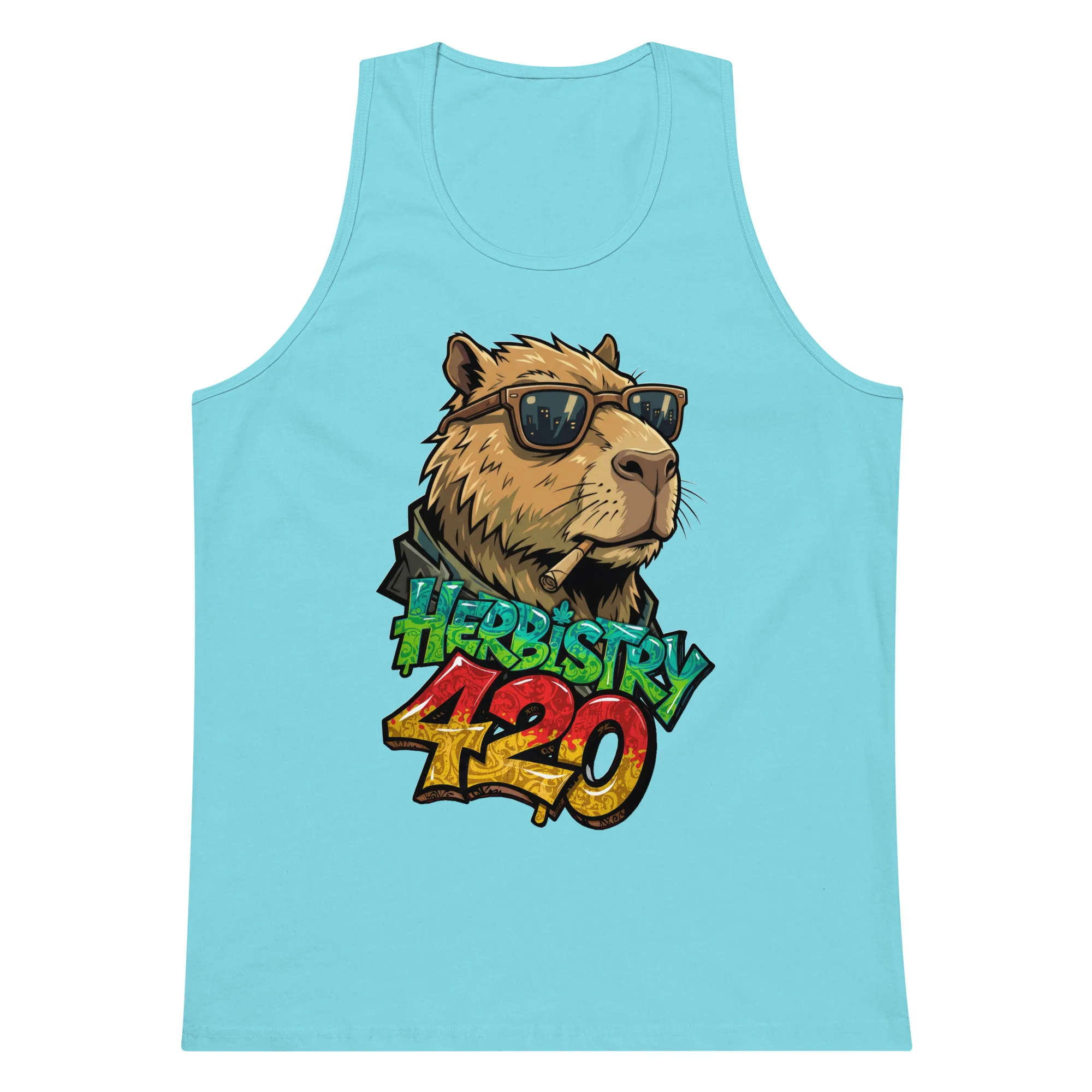 Cappy Life – Men’s premium tank top - Image 9