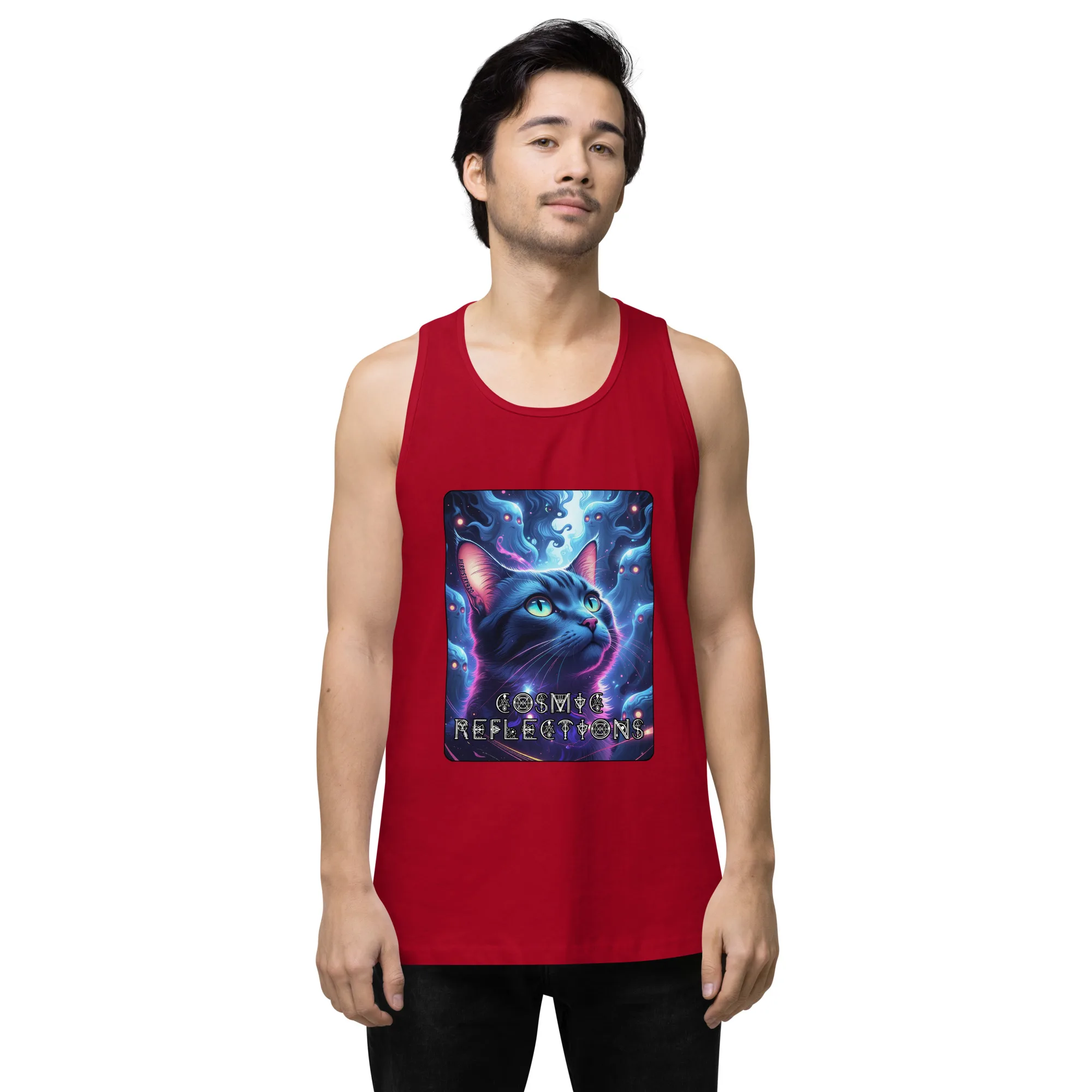 Cosmic Reflections – Men’s Premium Tank Top