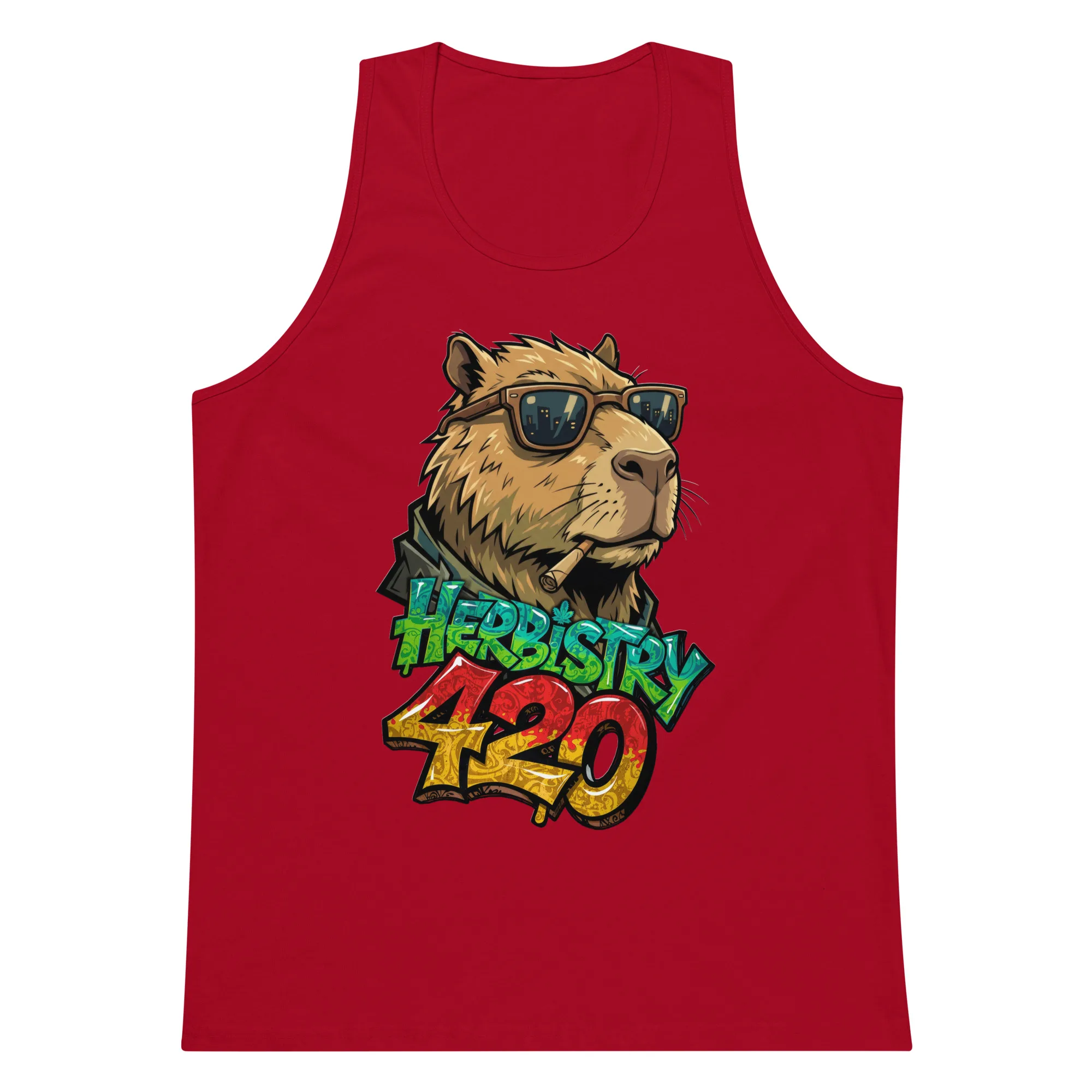 Cappy Life – Men’s premium tank top - Image 3