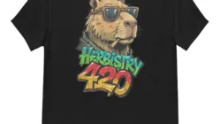 capybara stoner t shirt