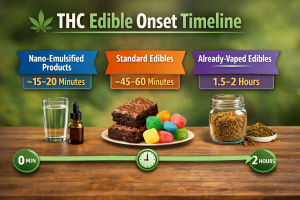 how long do edibles take to kick in timeline