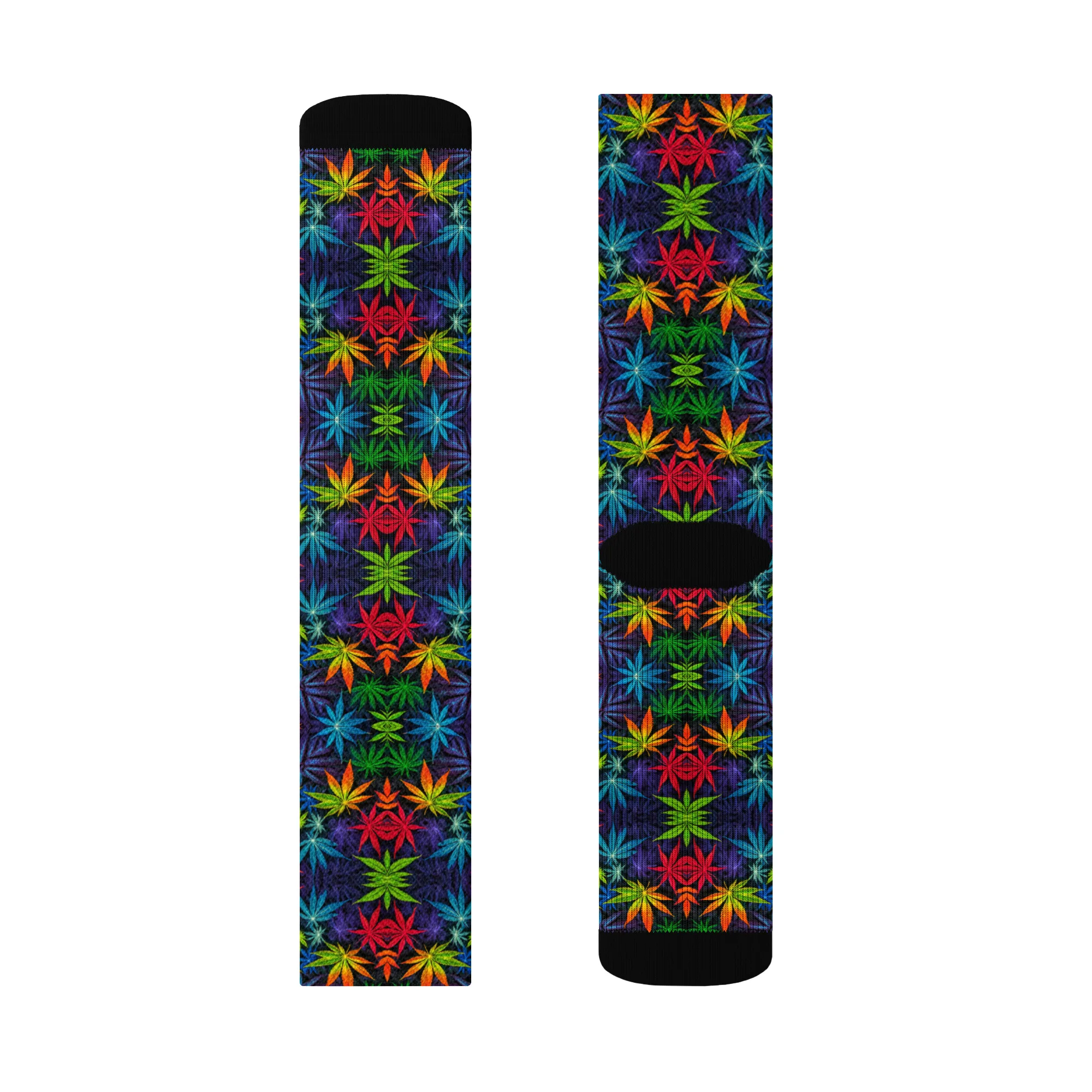 Colorful Leaves – Crew socks