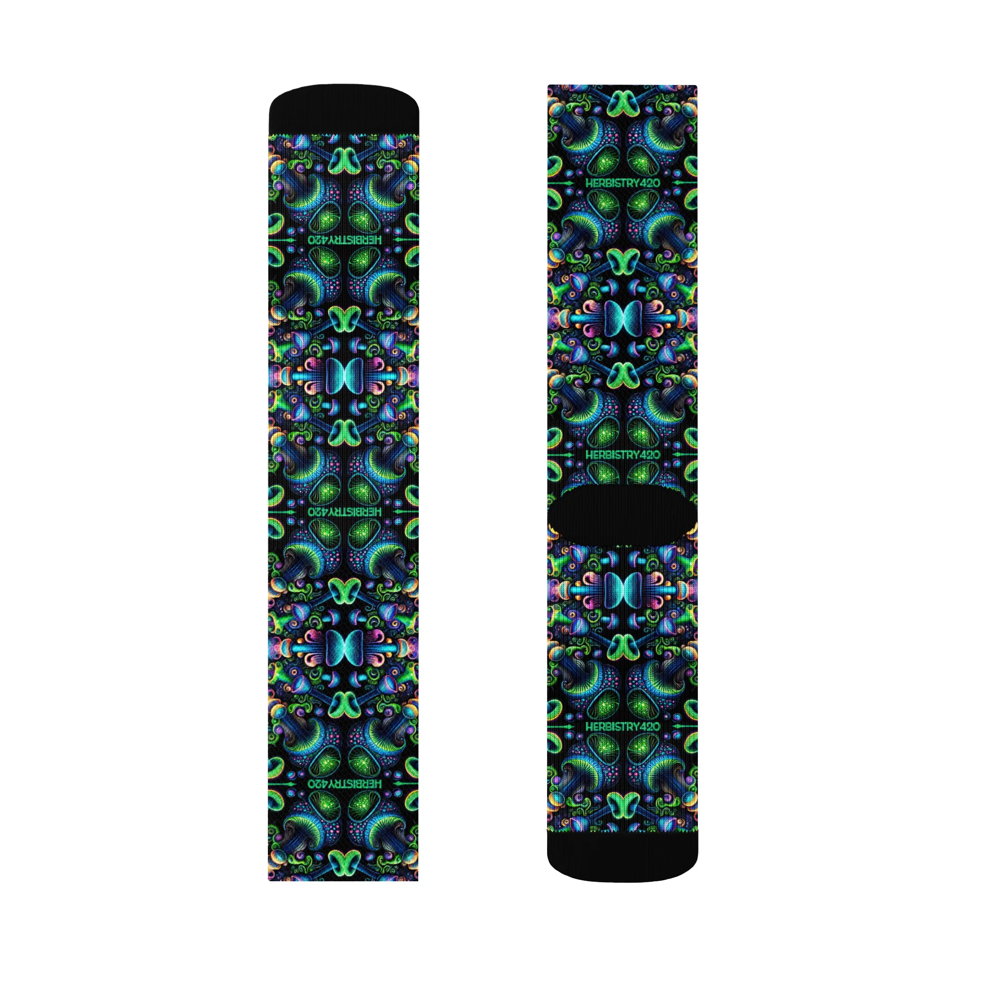 I Love Shrooms – Crew socks - Image 4