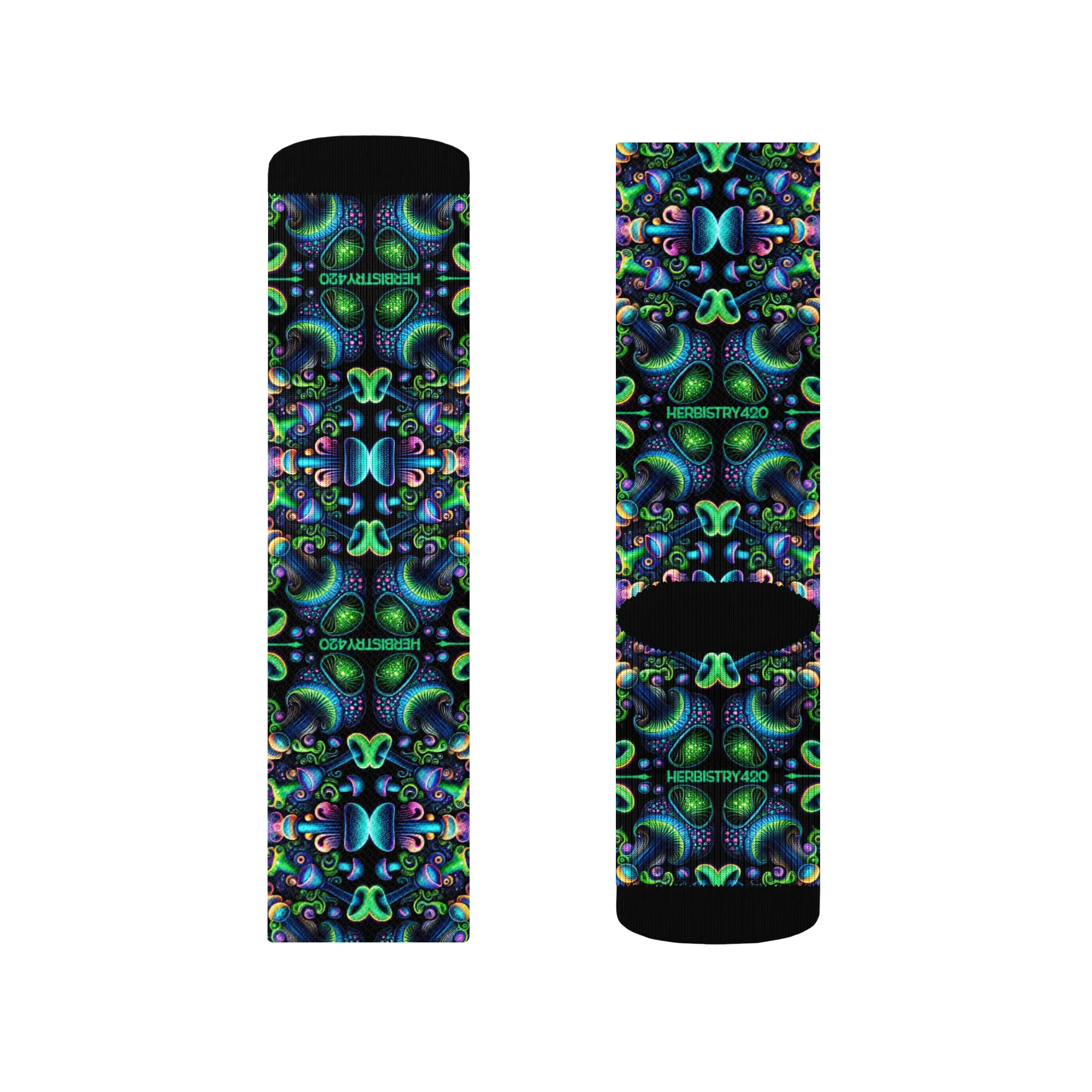 I Love Shrooms – Crew socks - Image 6