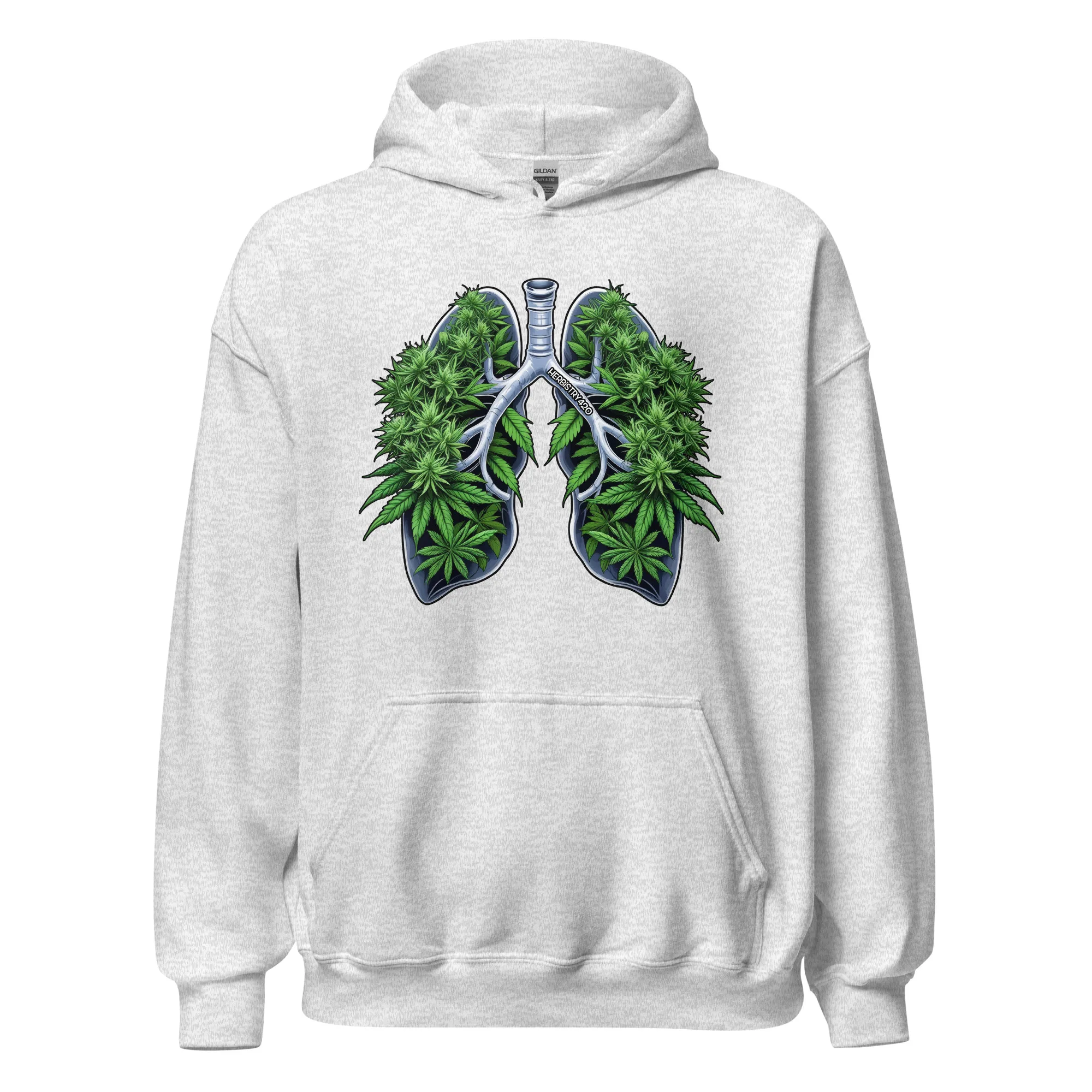Weed Lungs – Unisex Hoodie - Image 19