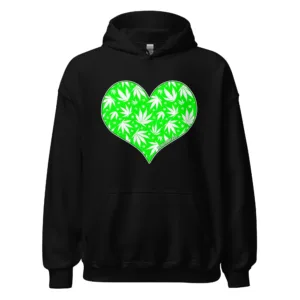 Love Weed – Unisex Hoodie