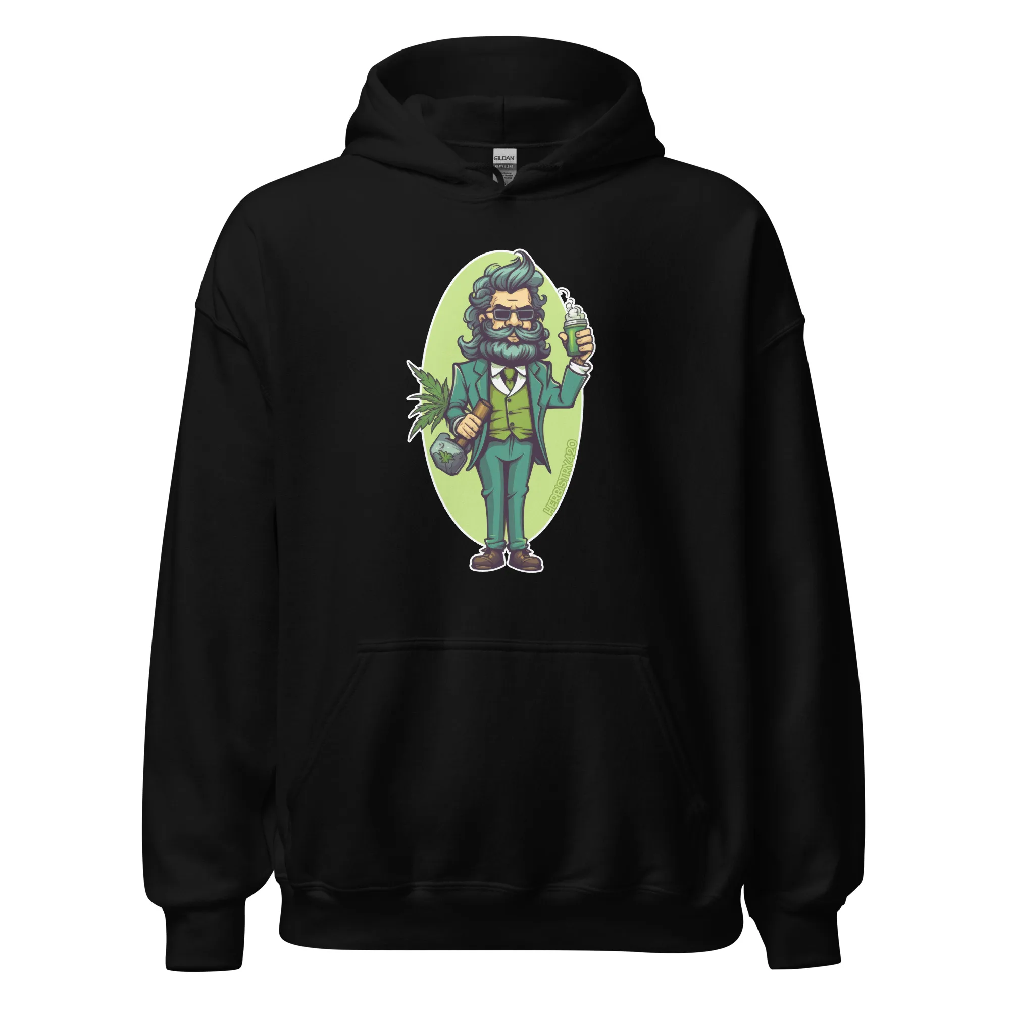 Weed Hipster – Unisex Hoodie