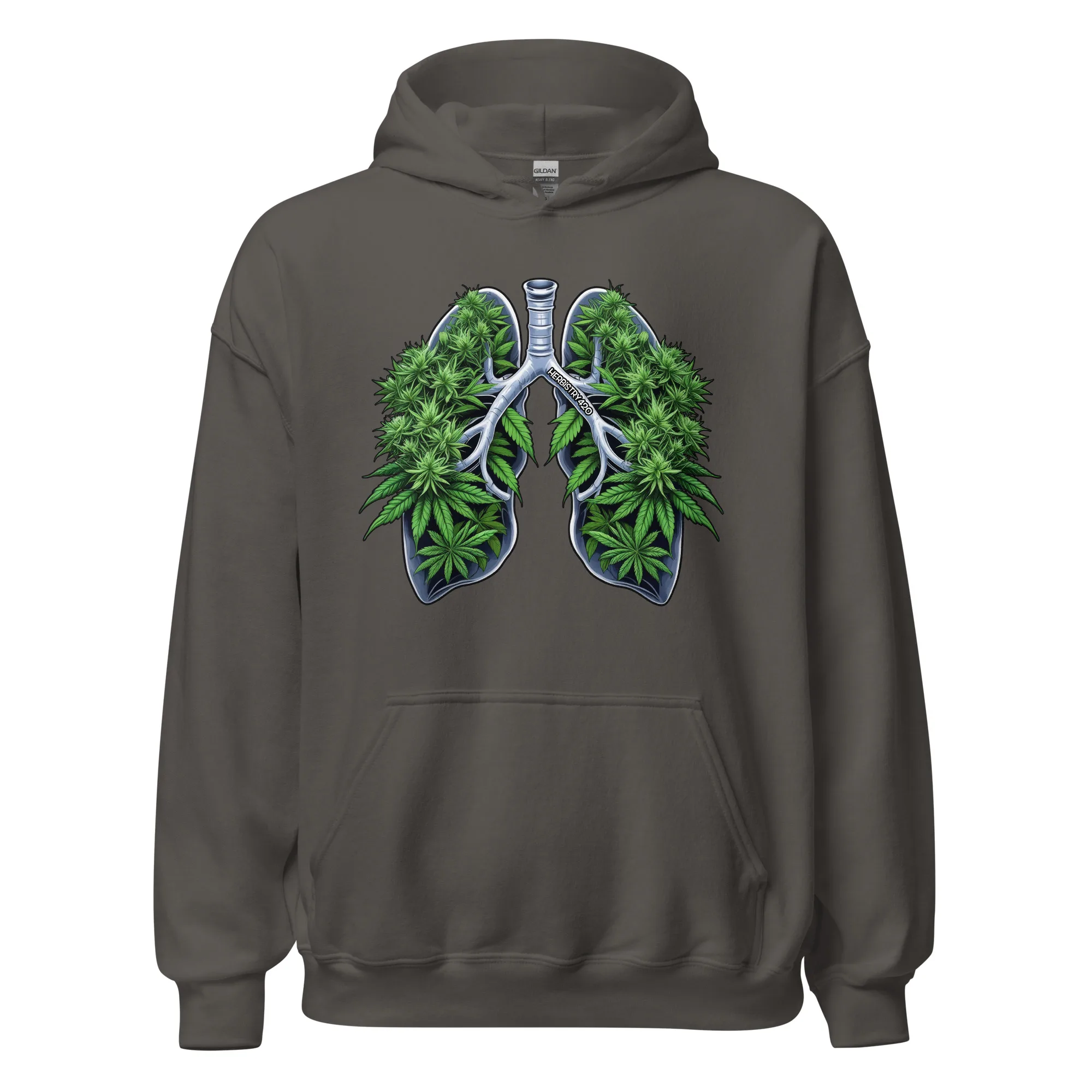 Weed Lungs – Unisex Hoodie - Image 11