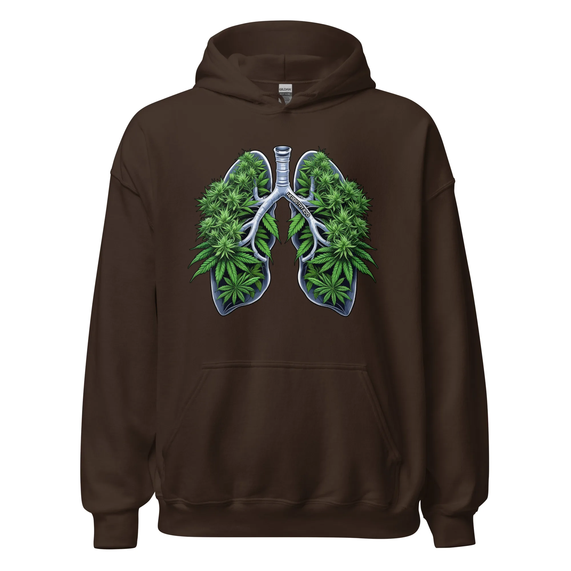 Weed Lungs – Unisex Hoodie - Image 5
