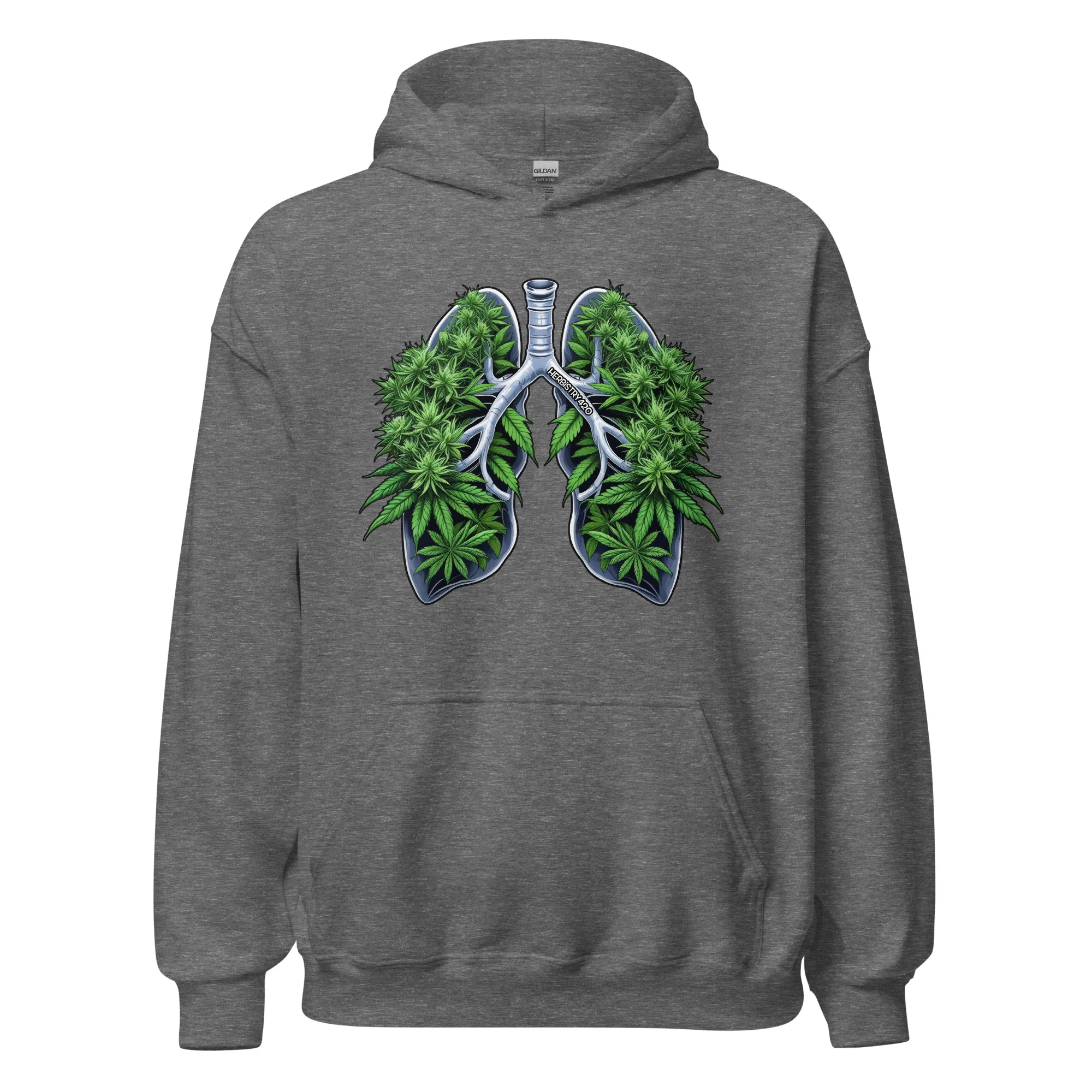 Weed Lungs – Unisex Hoodie - Image 14