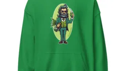 hipster weed hoodie
