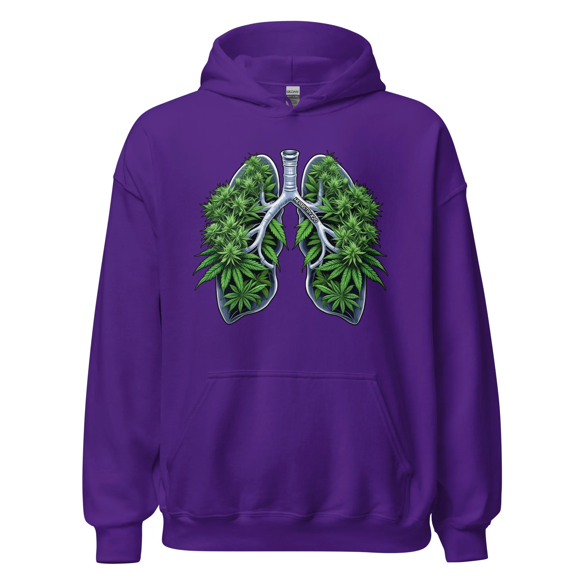 Weed Lungs – Unisex Hoodie - Image 7
