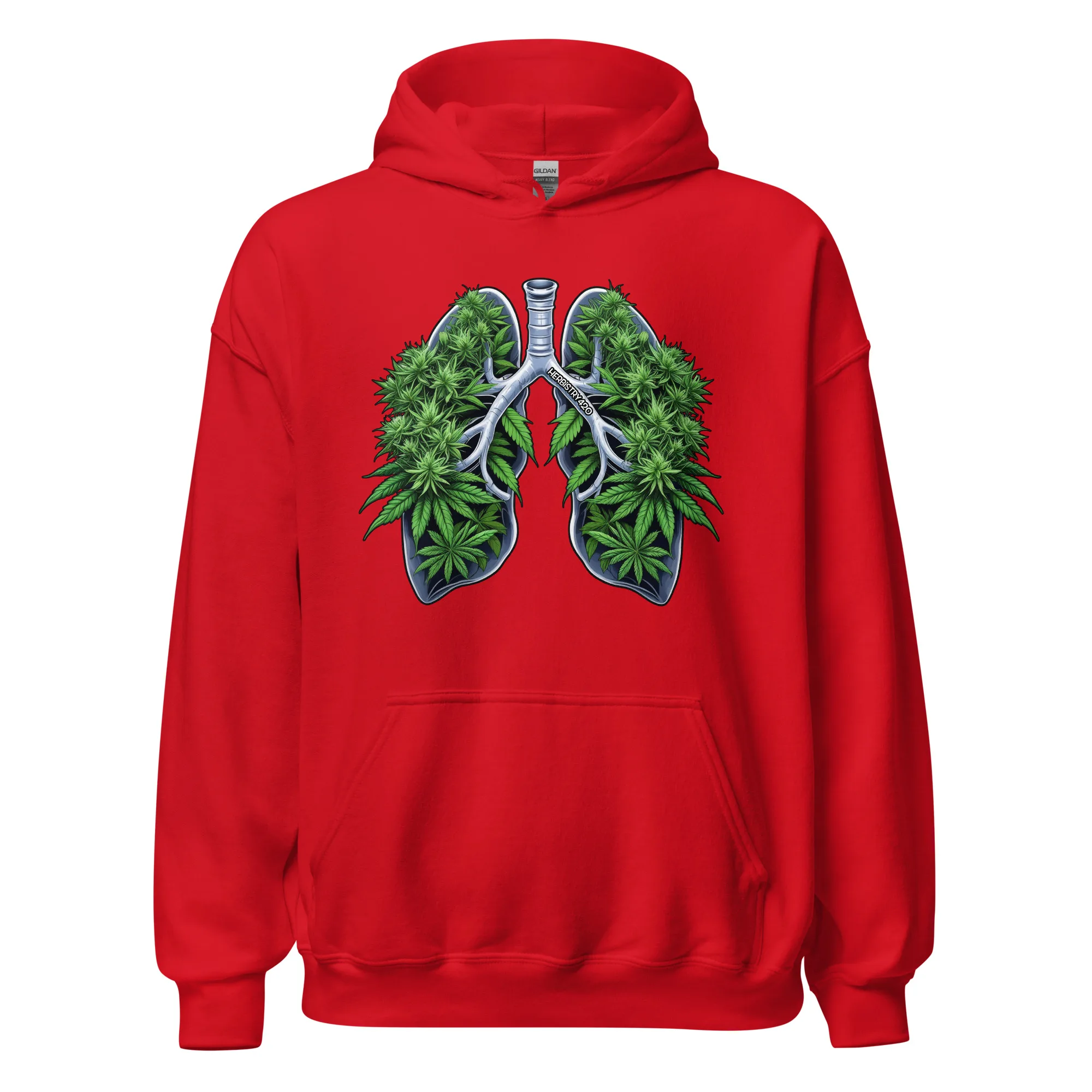 Weed Lungs – Unisex Hoodie - Image 8