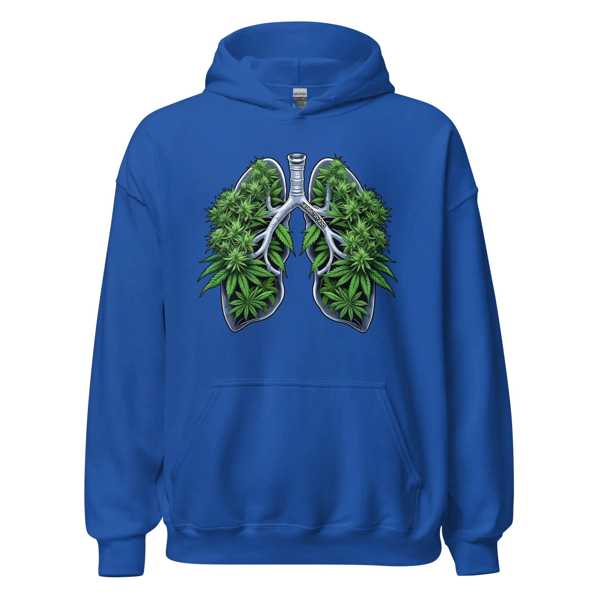 Weed Lungs – Unisex Hoodie - Image 10