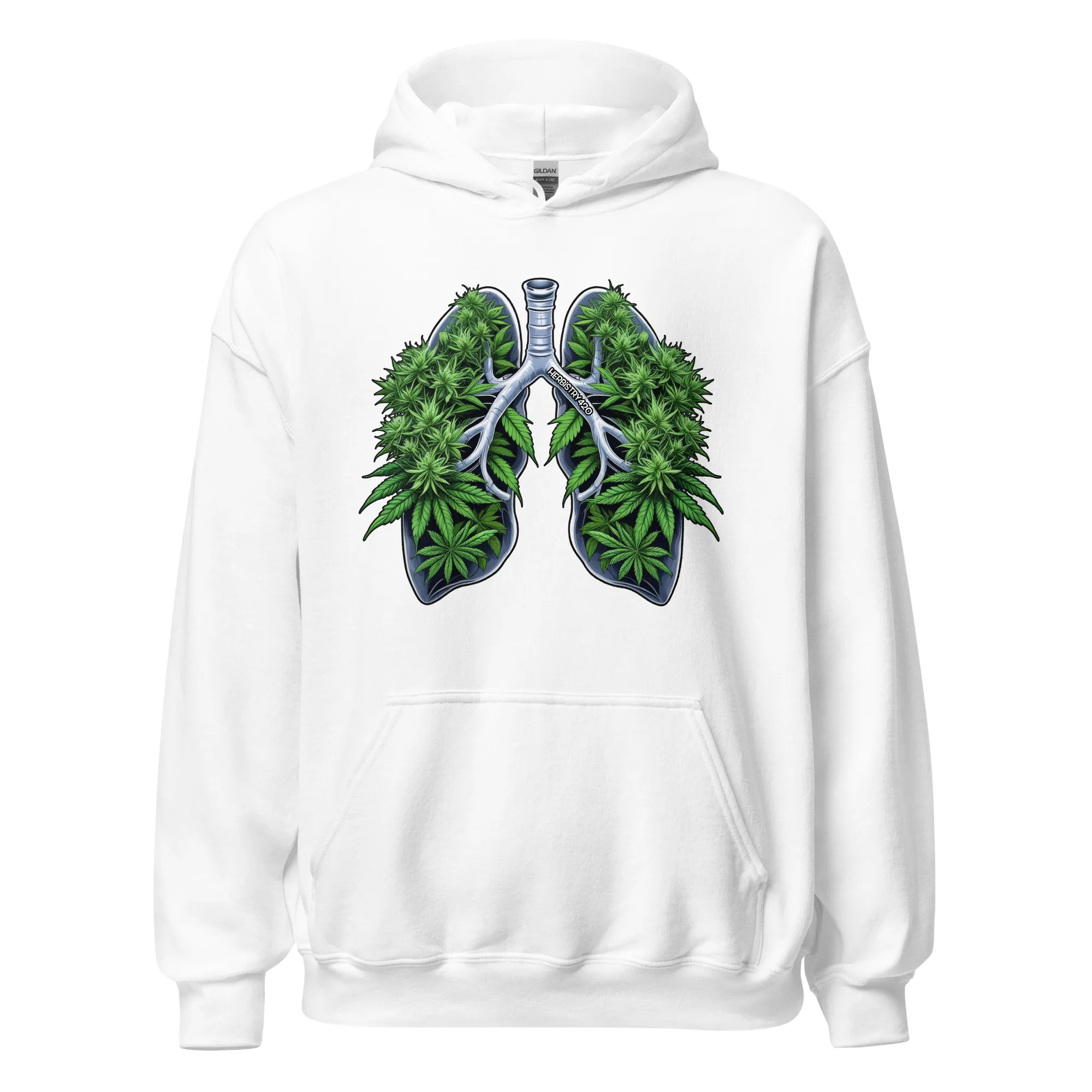 Weed Lungs – Unisex Hoodie - Image 20